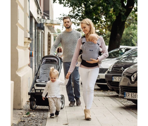 Zaffiro Care N22 Nosidło Ergonomiczne Beige Leaves