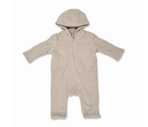 Albero Mio Kombinezon Polarowy z Kapturem Rozmiar 62/68 Beżowy J002