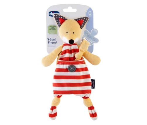 Chicco Przytulanka Do Smoczka Lis Pomarańczowy 0m+