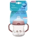 Canpol Babies FirstCup Kubek z Silikonowym Ustnikiem 150ml Bonjour Paris Różowy 56/612_pin