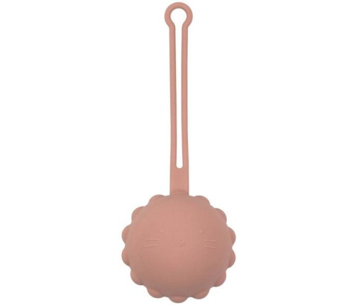 Nattou Silikonowe Etui Na Smoczek  Różowe