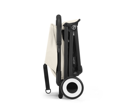 Cybex Orfeo Canvas White/Black Pastaigu rati