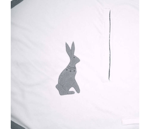 Lodger Polarowy Wielofunkcyjny Otulacz Do Fotelika Samochodowego Szary Fleece Drizzle