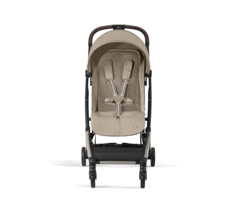 Cybex Orfeo Almond Beige/Taupe  Pastaigu rati + Guļammaiss Cybex Snogga 2