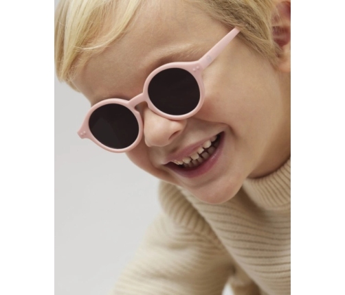 IZIPIZI Okulary Przeciwsłoneczne dla Dzieci 3-5 lat Pastelowy Róż D