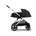 Cybex Gazelle S Moon Black Коляска для двойняшек