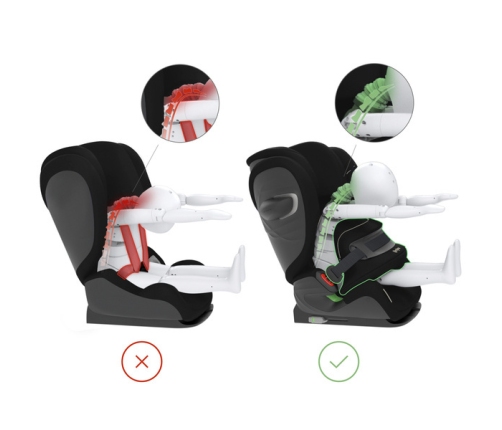 Cybex Pallas G I-Size Moon Black 2023 Bērnu autosēdeklis 9-50 kg + Vasaras pārvalks