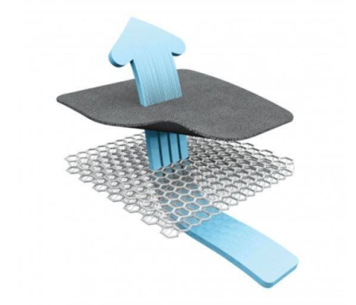 AeroMoov Air Layer pretsviedrēšanas ieliktnis autosēdeklim gr.1 un ratiem Mint