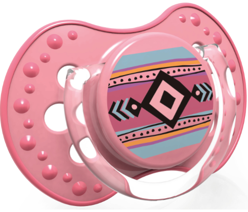 Lovi Dynamiczny Smoczek Uspokajający Silikonowy 3-6m 2szt. 22/856 Indian Summer Girl