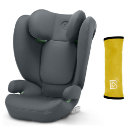 Cybex Solution B I-Fix Fotelik Samochodowy 15 - 50 kg Steel Grey + Babysafe Nakładka Na Pas Cybex Solution B I-Fix Fotelik Samochodowy 15 - 50 kg Steel Grey + Babysafe Nakładka Na Pas