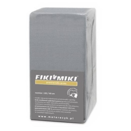 Fiki Miki Jersey Prześcieradło 120/60 Szare Fiki Miki Jersey Prześcieradło 120/60 Szare