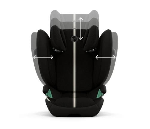 Cybex Solution G2 i-Fix Fotelik Samochodowy 15-50 kg Moon Black Plus