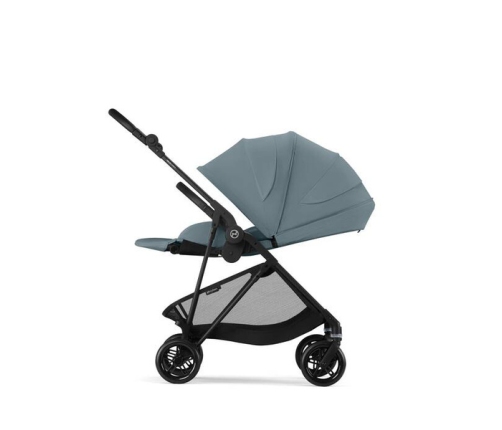 Cybex Melio Carbon Stormy Blue Прогулочная Коляска