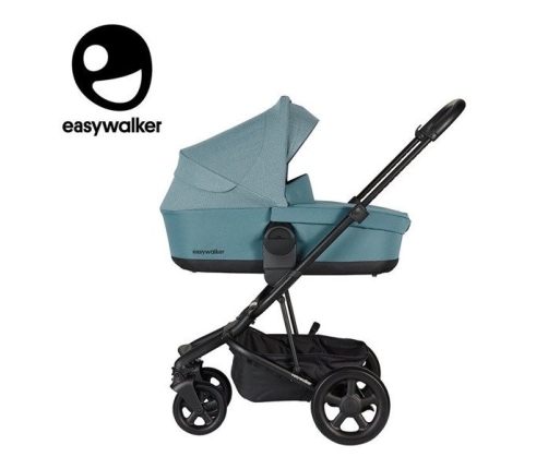 Easywalker Harvey 2 Wózek głęboko-spacerowy (zawiera stelaż, siedzisko z budką i pałąkiem)  Ocean Blue