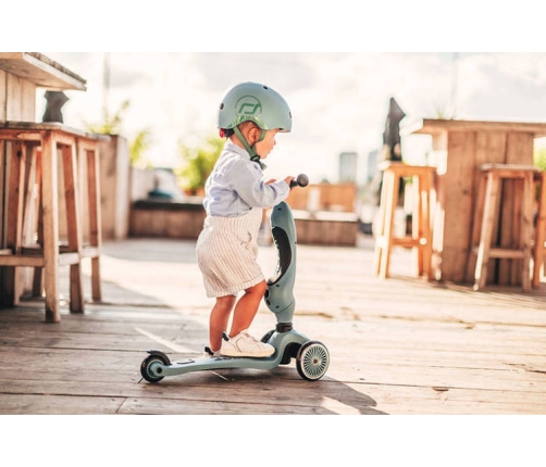 Skrejritenis Bērniem ar sēdekli Scootandride Highwaykick 2in1 Steel