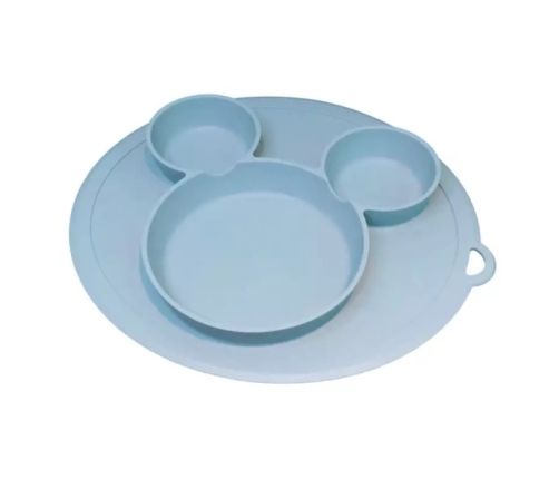 MYROYS Talerzyk z Przyssawką Niebieski