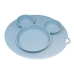 MYROYS Talerzyk z Przyssawką Niebieski