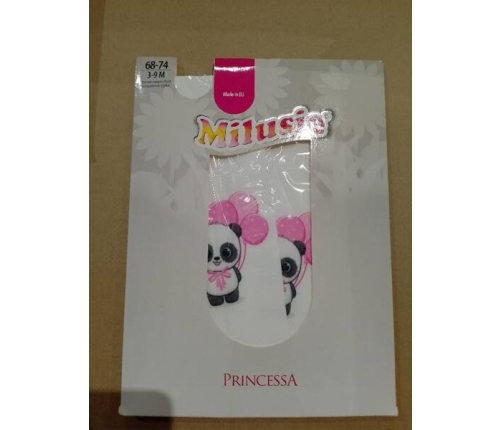 Milusie Rajstopy 68-74 Mix Kolorów