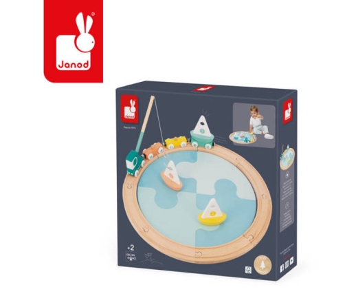 Развивающий пазл-трасса Janod Bolid Sailing Boat Circuit