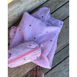 Piapimo Otulacz Muślinowy 120x120 cm Coccinella