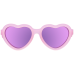 Babiators Heart Frosted Pink Polaryzacja P-HRT503-S Rozmiar 0-2+ Purple Mirrored Lens