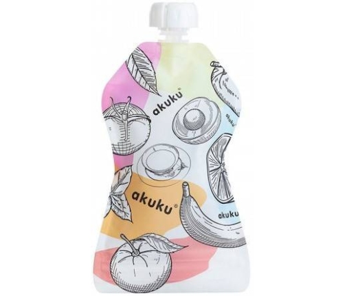 Akuku Saszetki Wielorazowe Na Pokarm A0056