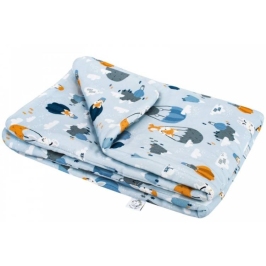 Bonjour Cherie BAMBUSOWA Kołderka Niemowlaka rozmiar 65x75 cm Liski Bonjour Cherie BAMBUSOWA Kołderka Niemowlaka rozmiar 65x75 cm Liski