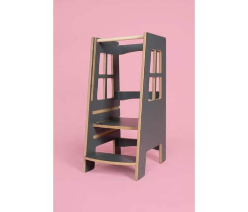 Tupti.wood Kitchen Helper Extra Safe Pomocnik Kuchenny Szary