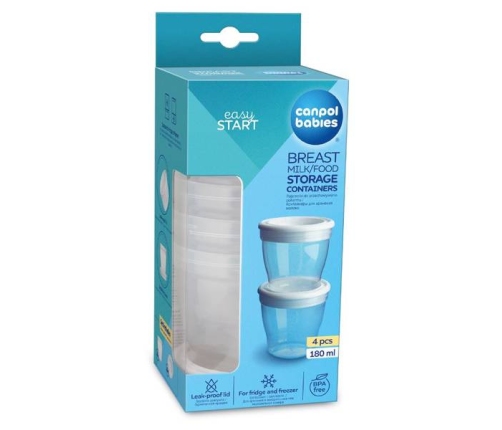 Canpol Pojemniki do przechowywania pokarmu 12/204