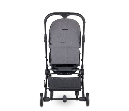 Mini by Easywalker Buggy Turn Kompaktowy Wózek Spacerowy z Obrotowym Siedziskiem 360 Soho Grey