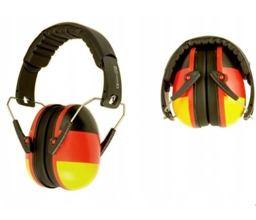 A-Plast Słuchawki Ochronne Nauszniki Dla Dzieci 2+  Flaga Niemiecka