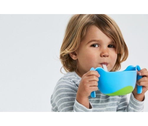 B.Box Miseczka ze słomką Strawberry Shake