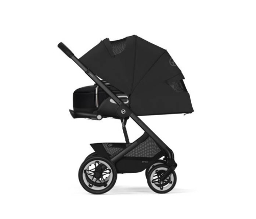 Cybex Talos S Lux Moon Black/Black Pastaigu rati
