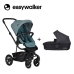 Easywalker Harvey 2 Wózek głęboko-spacerowy (zawiera stelaż, siedzisko z budką i pałąkiem)  Ocean Blue