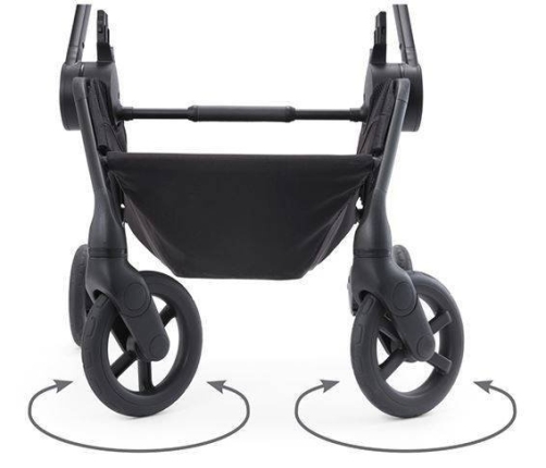 Recaro Sadena Select Garnet Red Bērnu rati 2in1