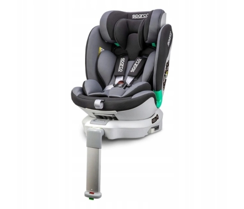 Sparco SK6000i Fotelik Samochodowy Obrotowy 360 i-size 9-25kg Szary