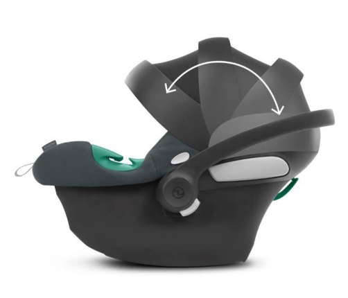 Cybex Aton B2 i-Size Steel Grey Детское автокресло 0-13 кг + Isofix Base One