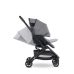 Mini by Easywalker Buggy Turn Kompaktowy Wózek Spacerowy z Obrotowym Siedziskiem 360 Soho Grey