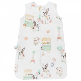 Bonjour Cherie Bambusowy Śpiworek Niemowlaka Light Mały Paris 40x60