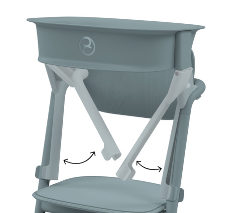 Augsto krēslu mācību tornis Cybex Lemo Stone Blue