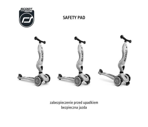 Skrejritenis Bērniem ar sēdekli Scootandride Highwaykick 2in1 Steel