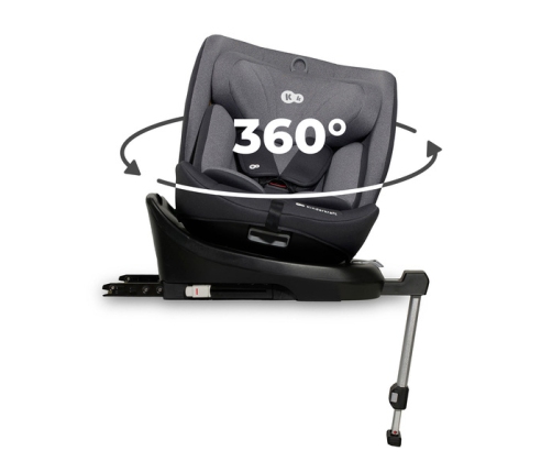 Kinderkraft I-360 I-size Fotelik Samochodowy 0-36 kg Grey