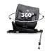 Kinderkraft I-360 I-size Fotelik Samochodowy 0-36 kg Grey