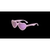 Babiators Heart Frosted Pink Polaryzacja P-HRT503-S Rozmiar 0-2+ Purple Mirrored Lens
