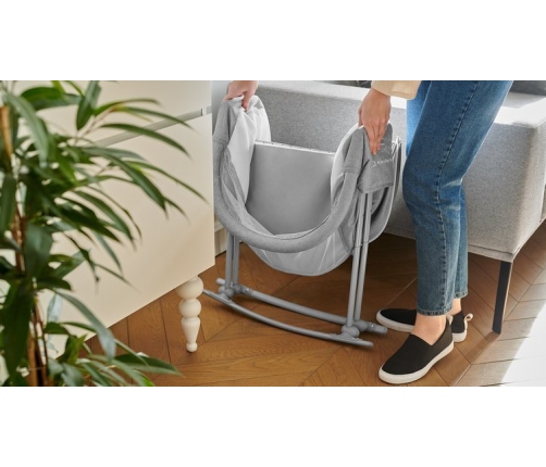 Kinderkraft Lovi Łóżeczko/Kołyska Beige