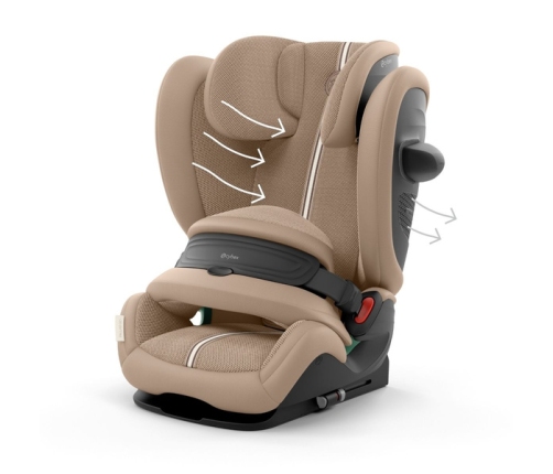 Cybex Pallas G2 I-Size Plus Fotelik Samochodowy 9-50 kg  Almond Beige Plus