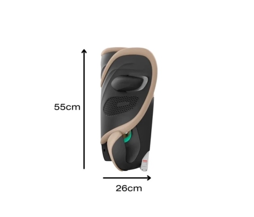 Cybex Solution G2 i-Fix Fotelik Samochodowy 15-50 kg Almond Beige Plus
