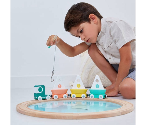 Развивающий пазл-трасса Janod Bolid Sailing Boat Circuit