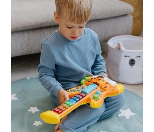 V-Tech Zabawka Interaktywna Gitara Wesołego Tygryska