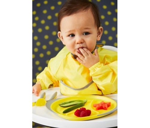 B.Box Fartuszek-śliniaczek wodoodporny z rękawami Passion Splash